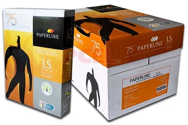 CAJA DE HOJAS PAPERLINE TAMAÑO CARTA 10 PAQUETE
