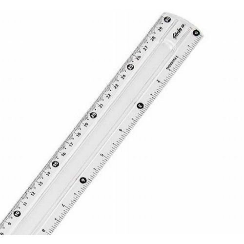 REGLA STRIKE ISI DE PLASTICO 30 CM