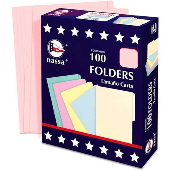 Paquete de folder t/carta