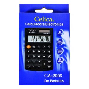 Calculadora CELICA CA-200S bolsillo
