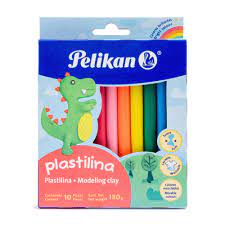 Plastilina Pelikan Caja C/10 Colores