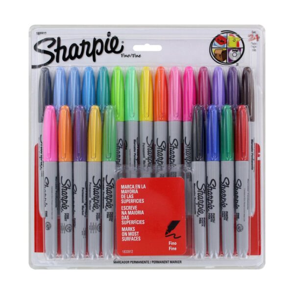 JUEGO DE MARCADORES SHARPIE C/24
