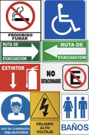 Letrero Varias Leyendas Jumbo