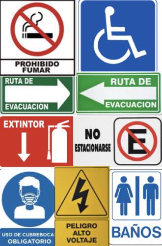 Letrero Varias Leyendas Jumbo