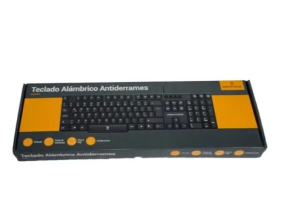 Teclado Perfec Choice Antiderrames Alámbrico