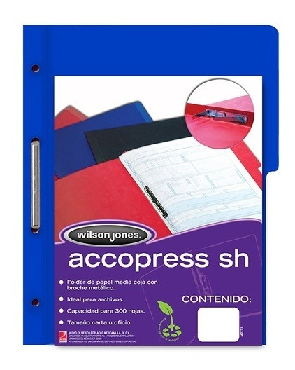 Folder Accropres T/Oficio