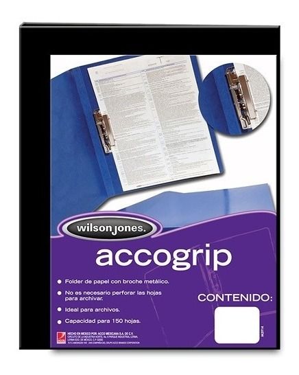 Folder Accropres Con Palanca T/Carta