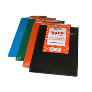 Tabla Clip Baco T/Carta