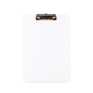 Tabla Clip T/Carta Transparente