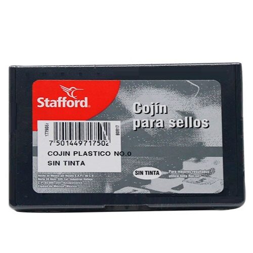 Cojín Para Sello #0 Plástico