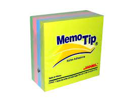 Cubo Memotip 3x3 Block Pastel